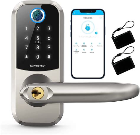 smart keyless entry door lock